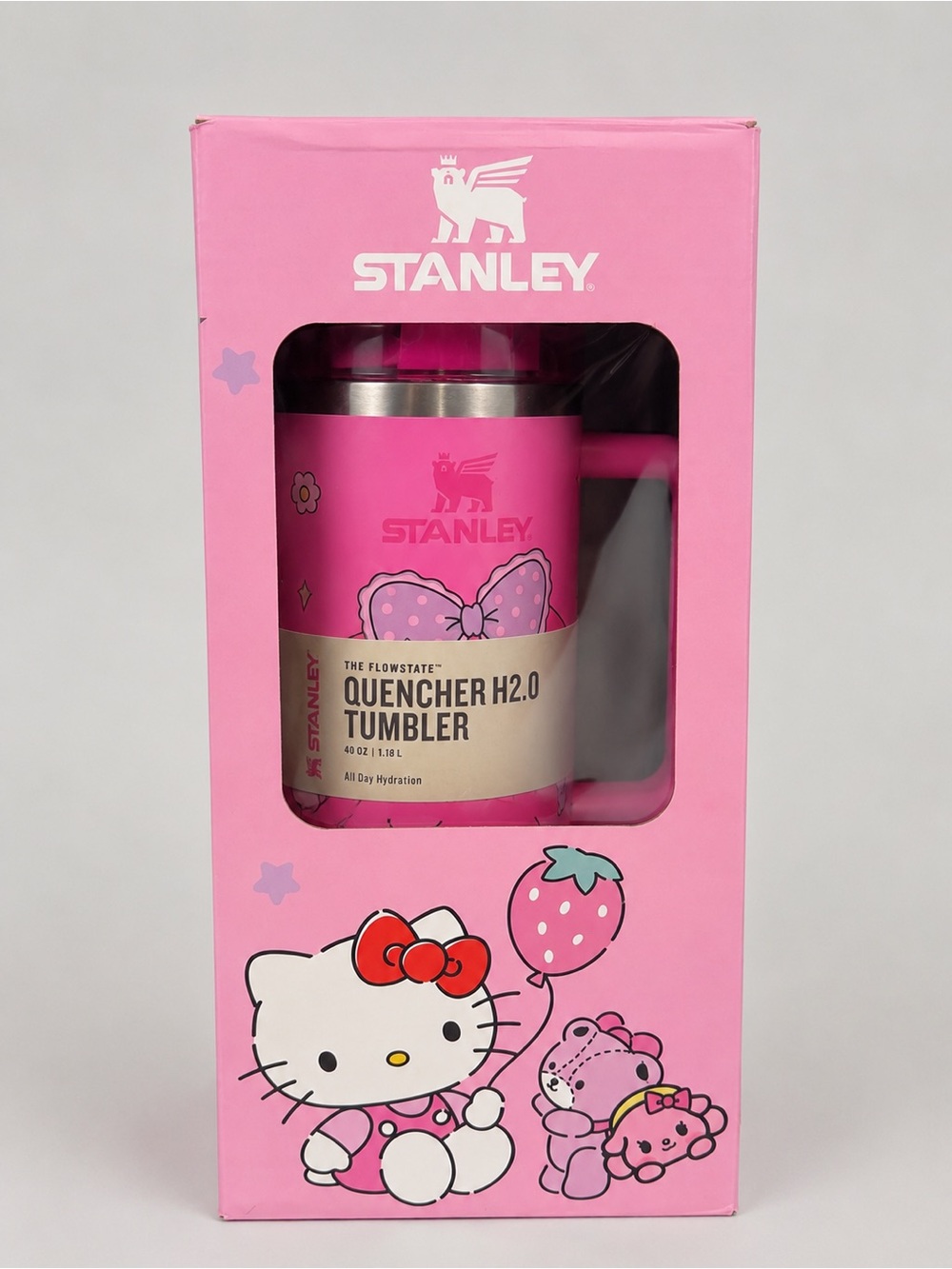 My Melody 40 oz Insulated Tumbler with Handle & Straw